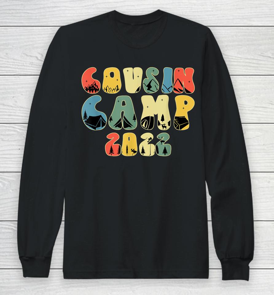 Cousin Camp 2022 Cousin Tribe Vacation Long Sleeve T-Shirt