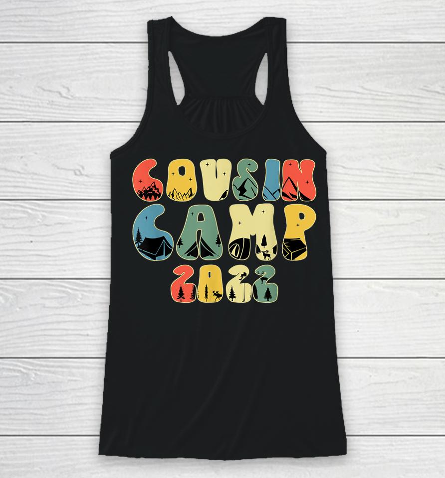 Cousin Camp 2022 Cousin Tribe Vacation Racerback Tank