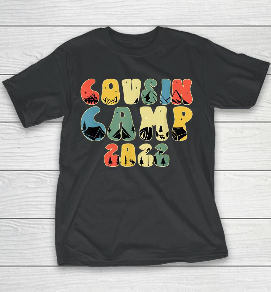 Cousin Camp 2022 Cousin Tribe Vacation Youth T-Shirt