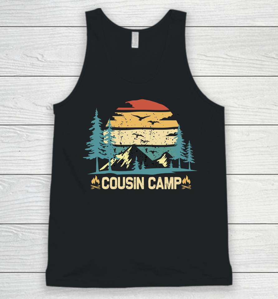 Cousin Camp 2022 Friends Summer Family Camping Vacation Unisex Tank Top