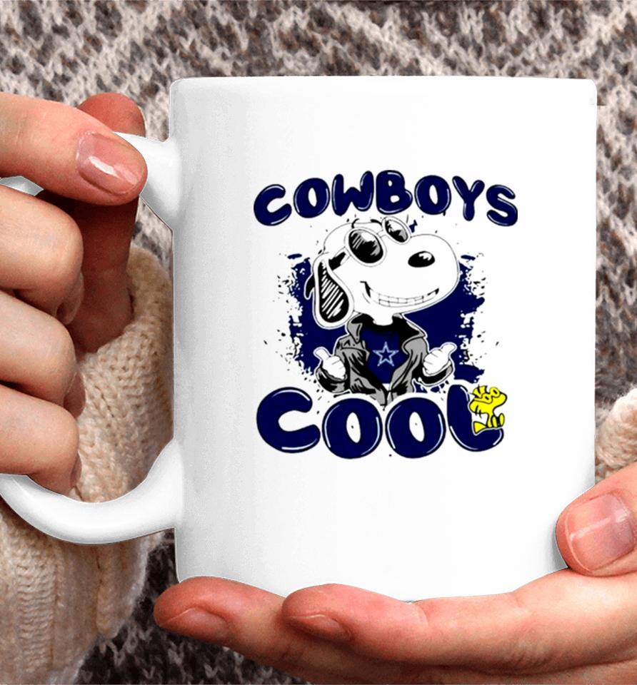 Cowboys Dallas Football Cool Snoopy Coffee Mug