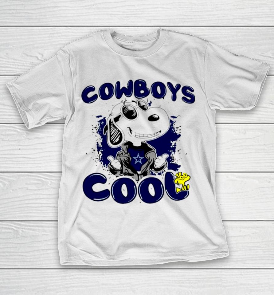 Cowboys Dallas Football Cool Snoopy T-Shirt