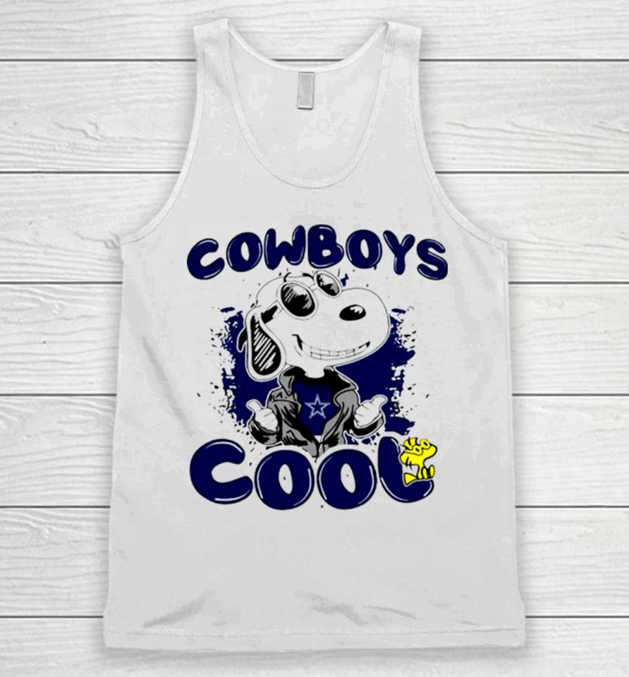 Cowboys Dallas Football Cool Snoopy Unisex Tank Top