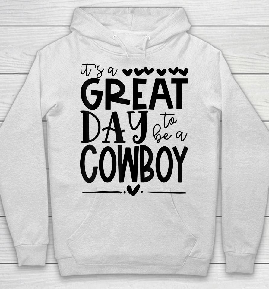 Cowboys School Sports Fan Team Spirit Mascot Gift Great Day Hoodie
