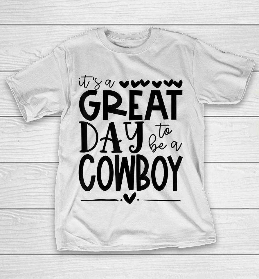 Cowboys School Sports Fan Team Spirit Mascot Gift Great Day T-Shirt
