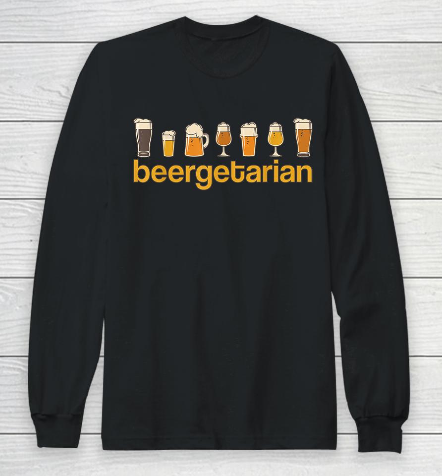 Craft Beer Beergetarian Long Sleeve T-Shirt