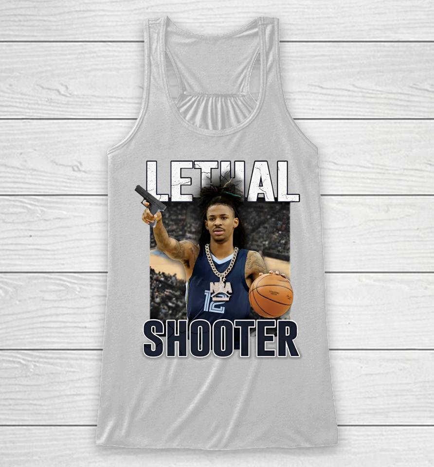 Crappy Worldwide Lethal Shooter Racerback Tank