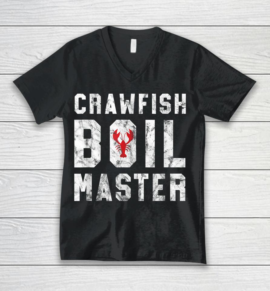 Crawfish Boil Master Unisex V-Neck T-Shirt