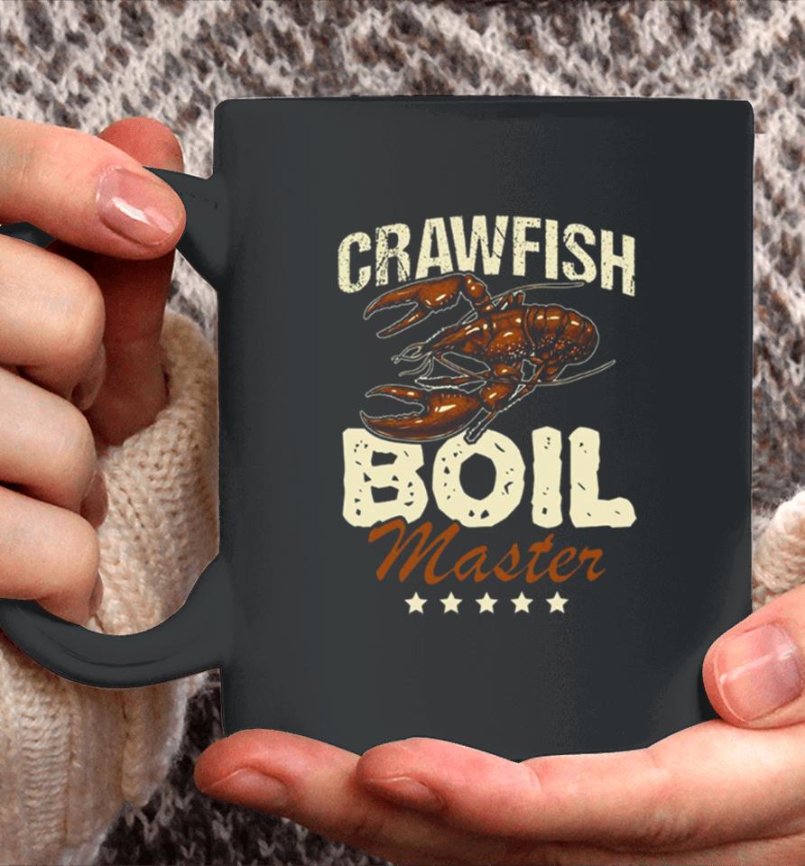 Crawfish Boil Master Vintage Fisherman Coffee Mug