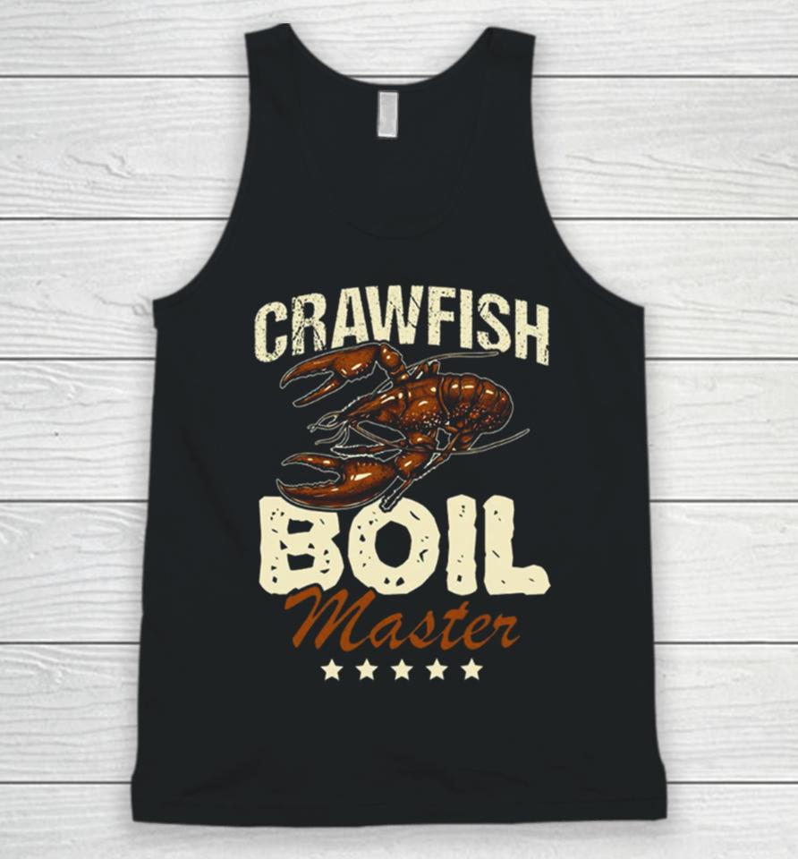 Crawfish Boil Master Vintage Fisherman Unisex Tank Top