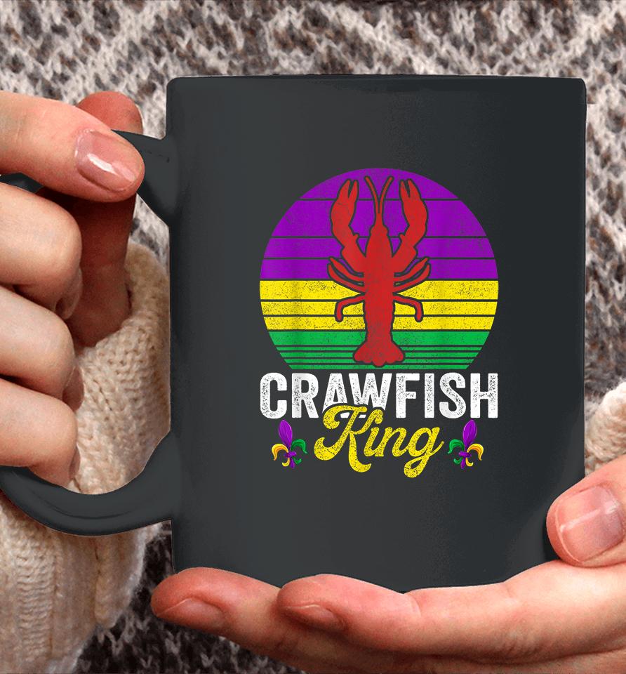 Crawfish Lobster King Mardi Gras Coffee Mug