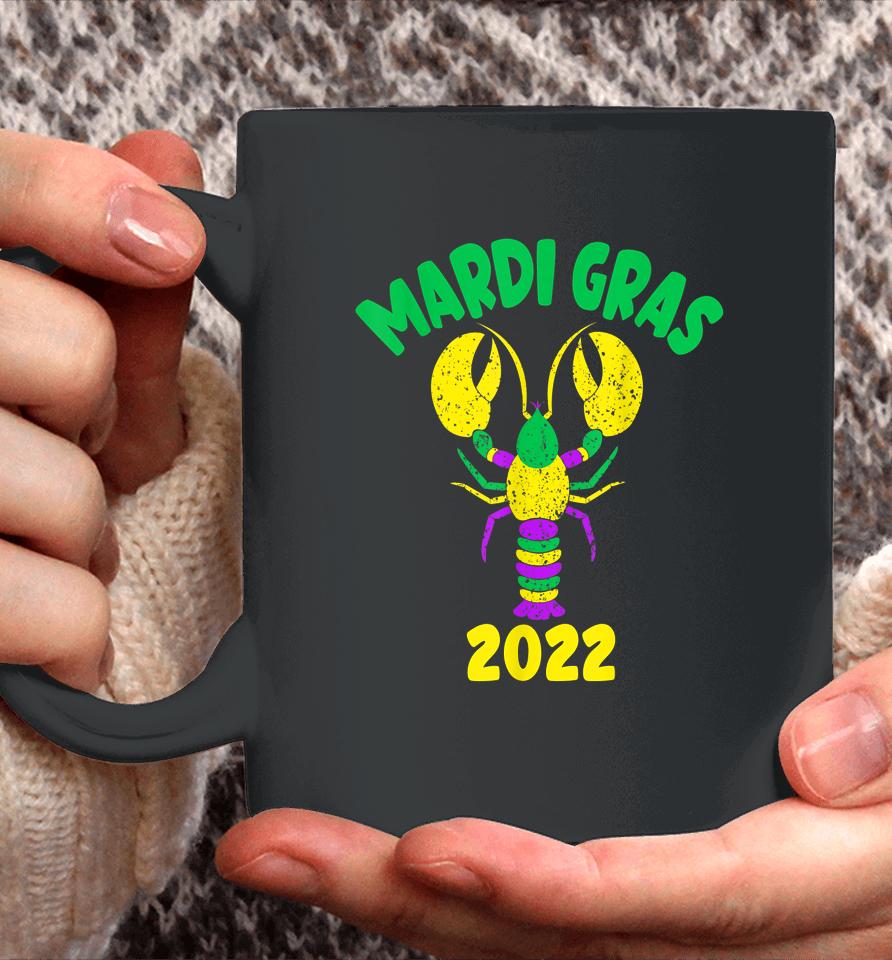 Crawfish Mardi Gras 2022 Coffee Mug