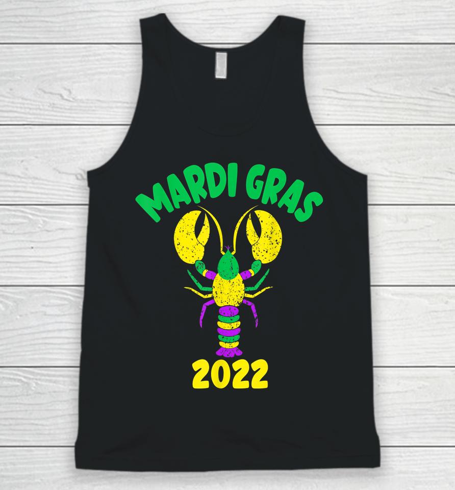 Crawfish Mardi Gras 2022 Unisex Tank Top