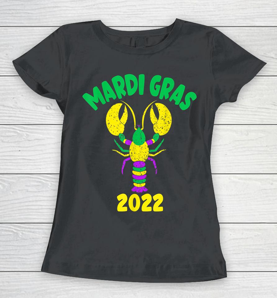 Crawfish Mardi Gras 2022 Women T-Shirt