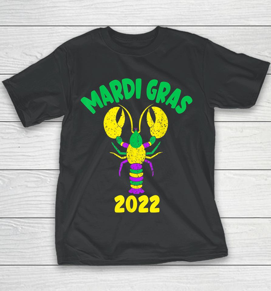 Crawfish Mardi Gras 2022 Youth T-Shirt