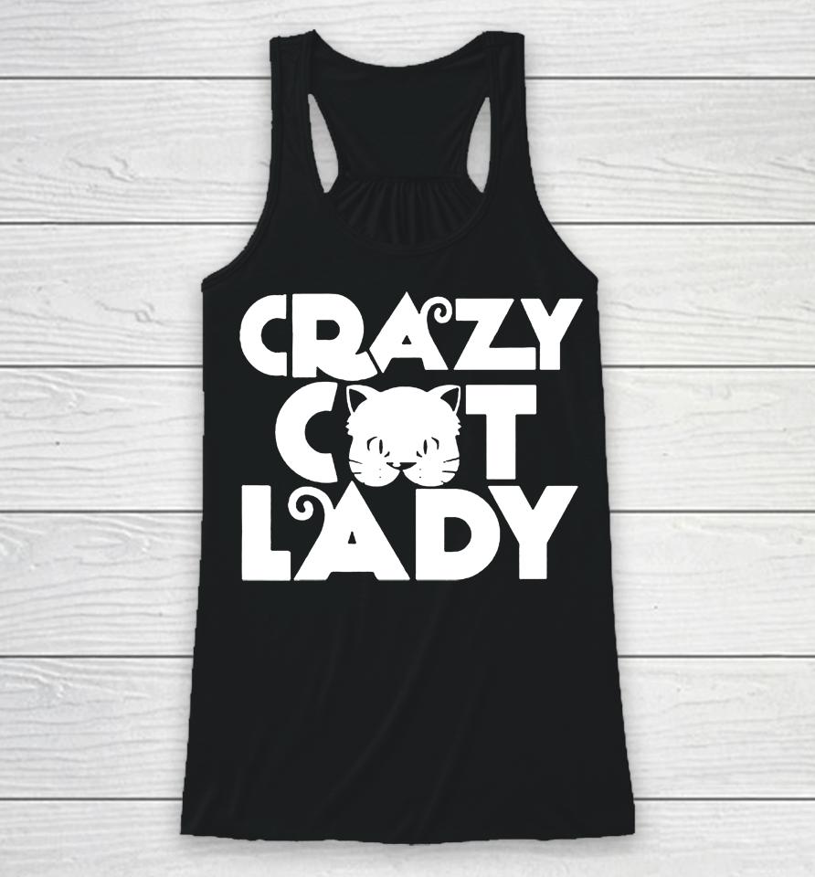 Crazy Cat Lady Racerback Tank