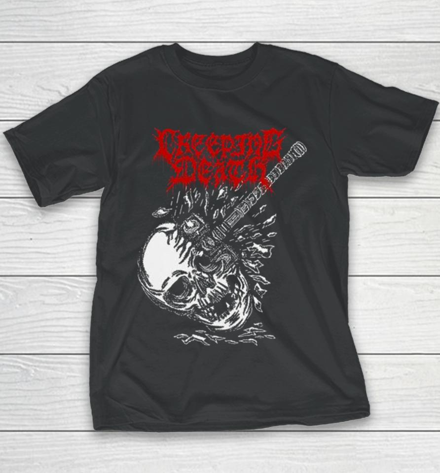 Creeping Death Skull Hammer Youth T-Shirt