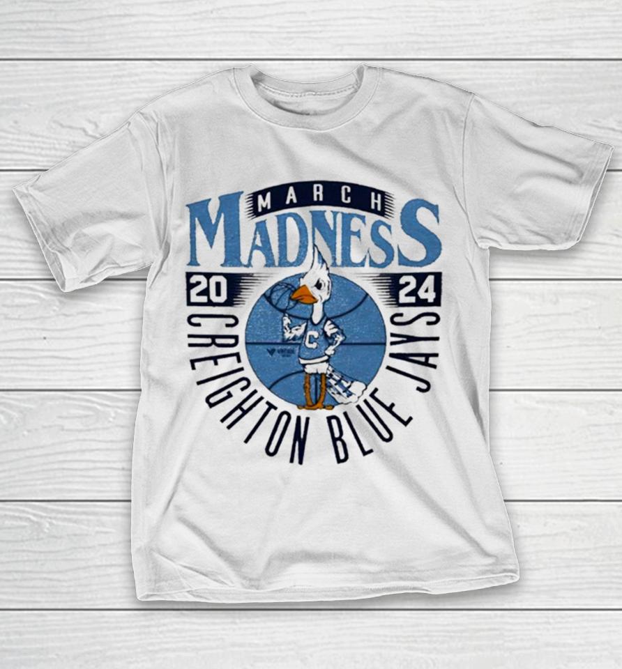 Creighton Bluejays 2024 March Madness Mascot T-Shirt