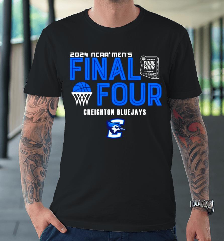 Creighton Bluejays 2024 Ncaa Men’s Basketball March Madness Final Four Premium T-Shirt