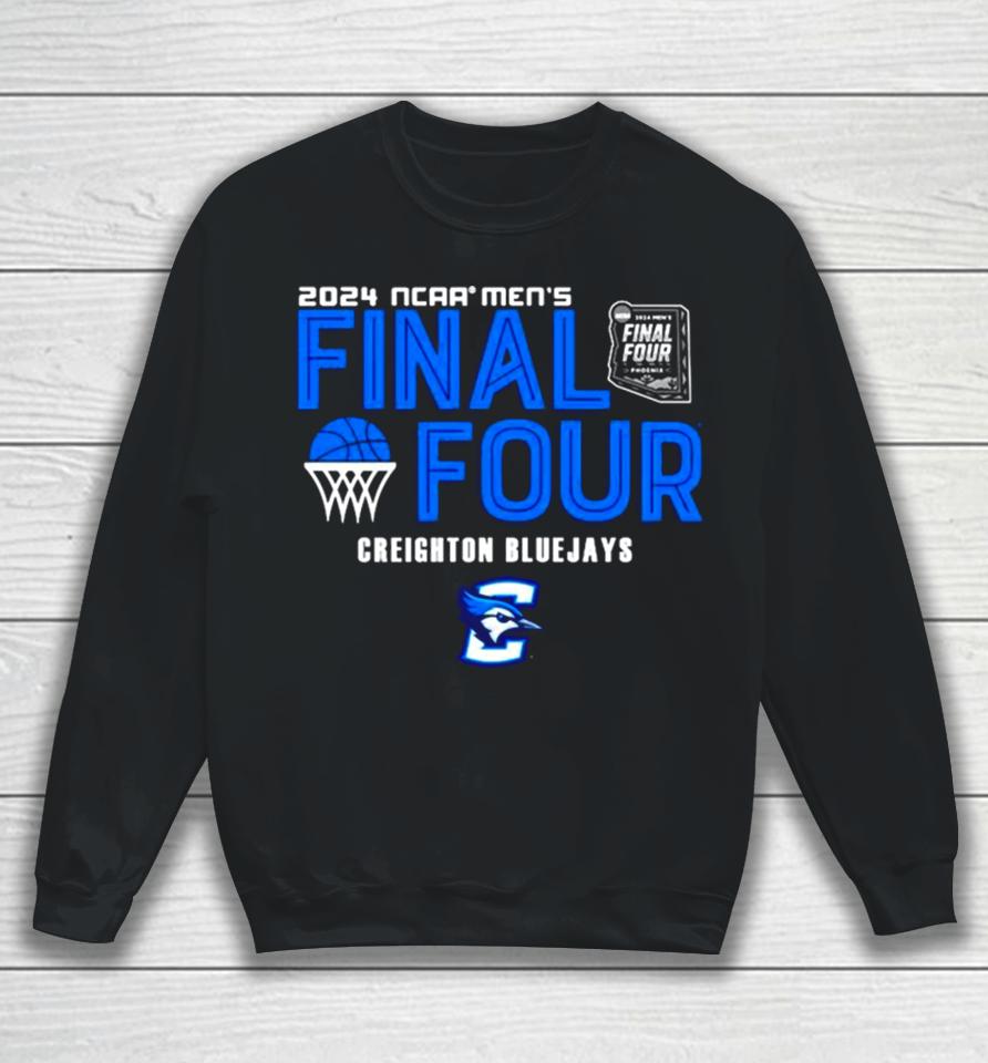 Creighton Bluejays 2024 Ncaa Men’s Basketball March Madness Final Four Sweatshirt