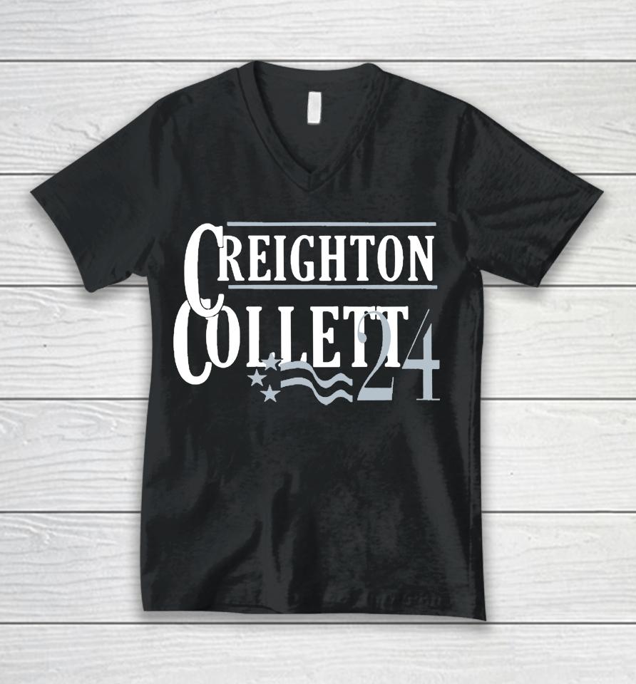 Creighton Collett 24 Unisex V-Neck T-Shirt
