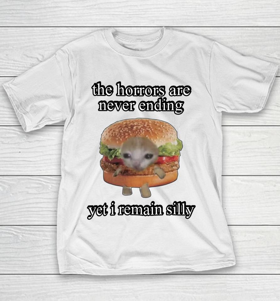 Cringeytees The Horrors Are Never Ending Cringey Youth T-Shirt