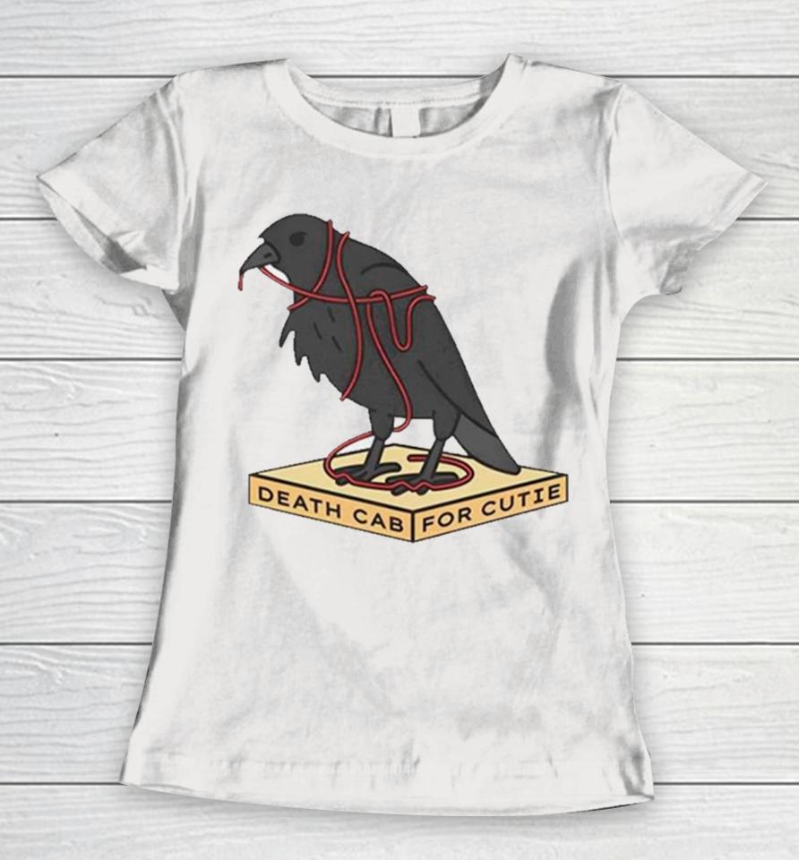 Crow Blue Death Cab For Cutie Women T-Shirt