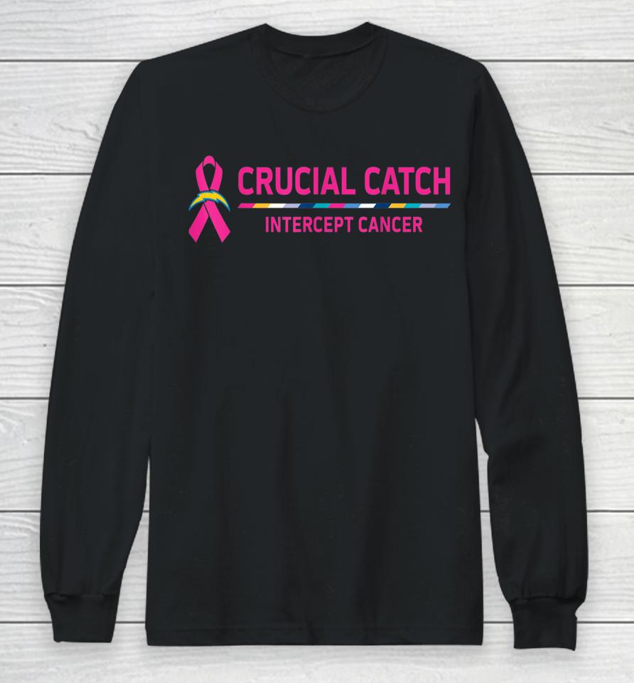 Crucial Catch Intercept Cancer Long Sleeve T-Shirt