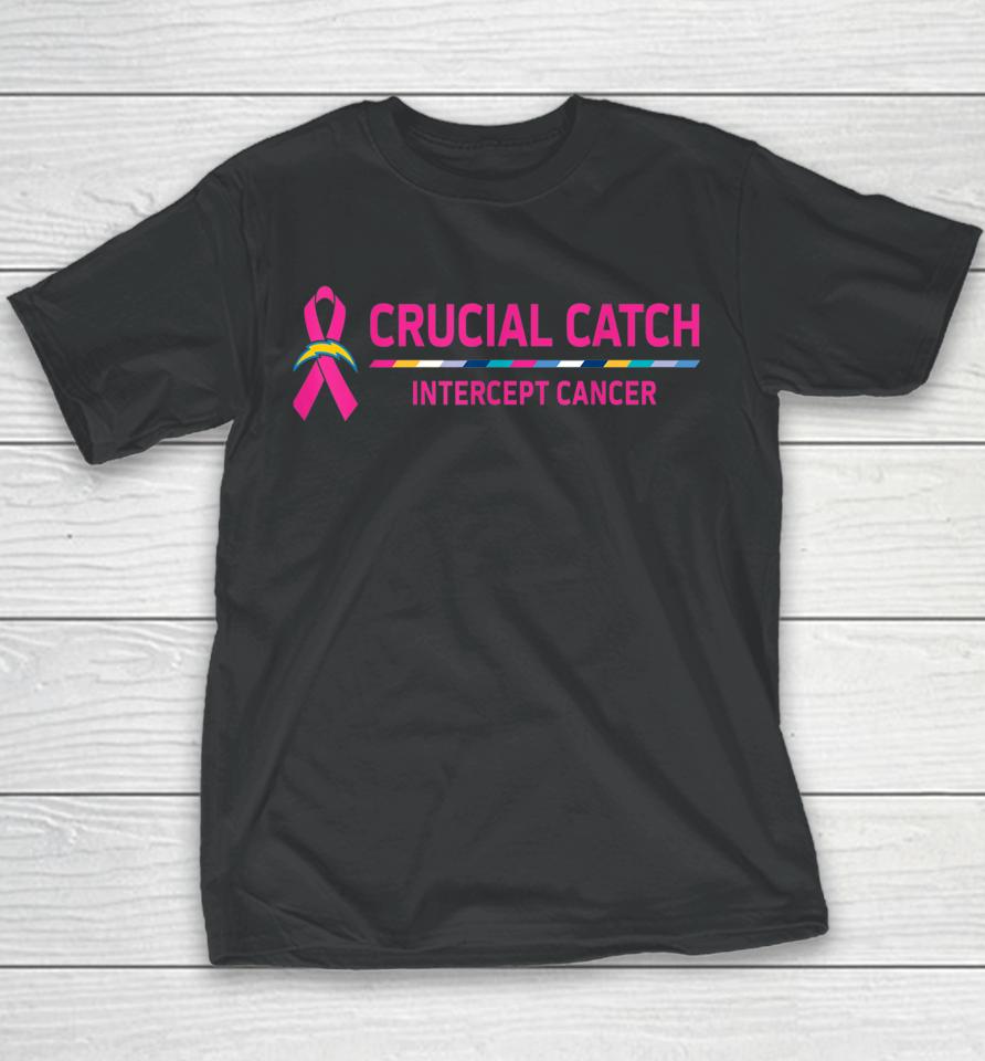 Crucial Catch Intercept Cancer Youth T-Shirt