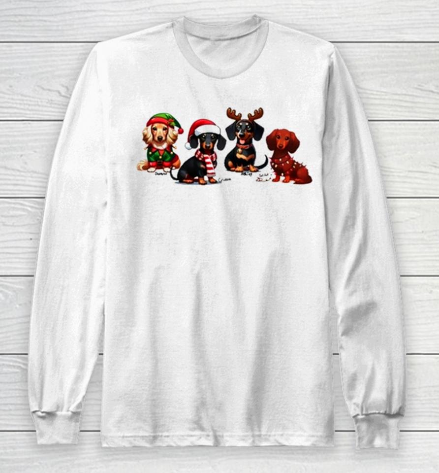 Crusoe &Amp; Friends Christmas Time Long Sleeve T-Shirt