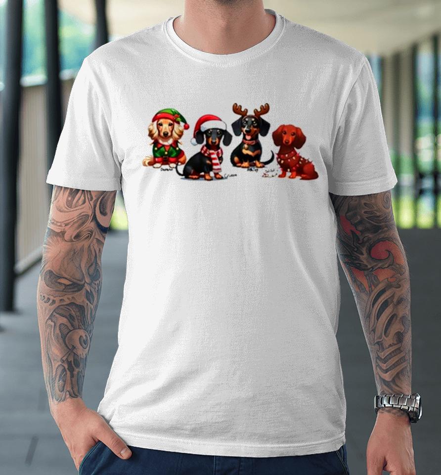 Crusoe &Amp; Friends Christmas Time Premium T-Shirt
