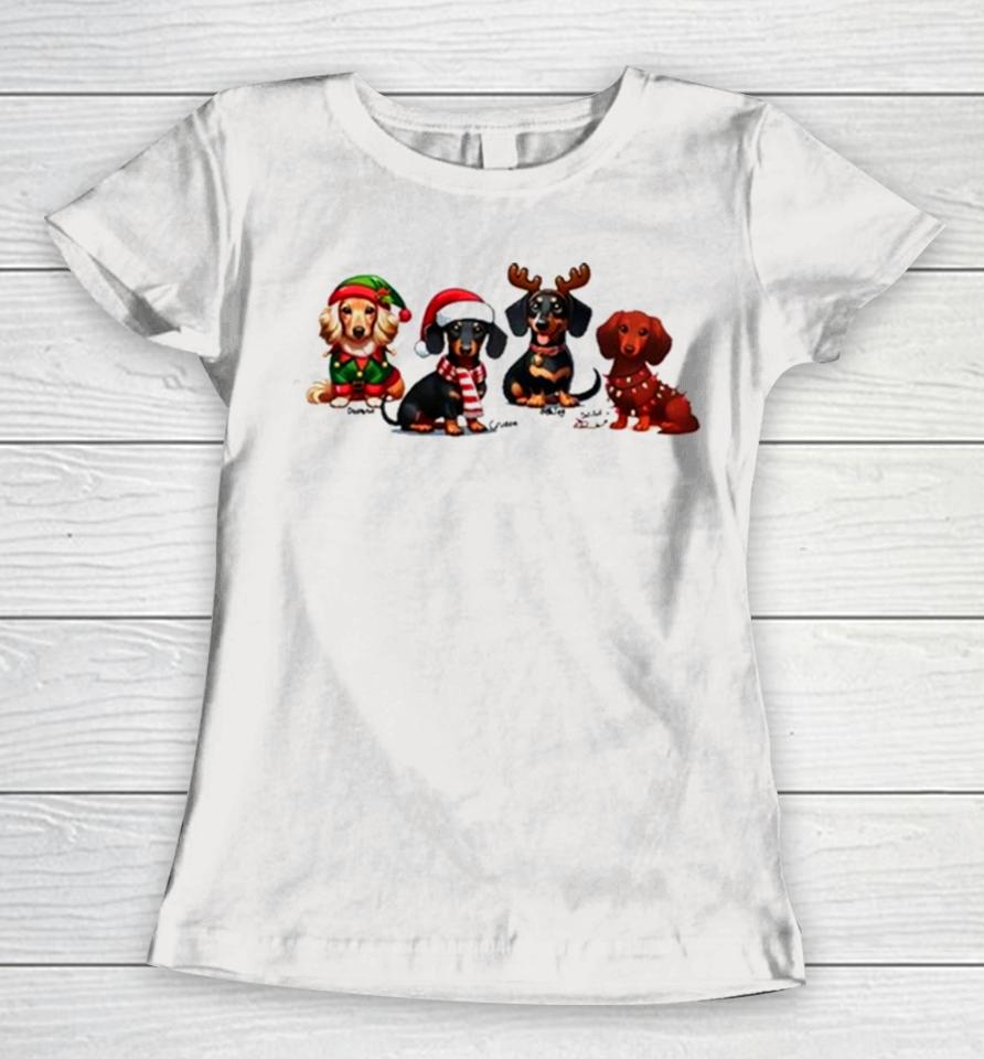 Crusoe &Amp; Friends Christmas Time Women T-Shirt