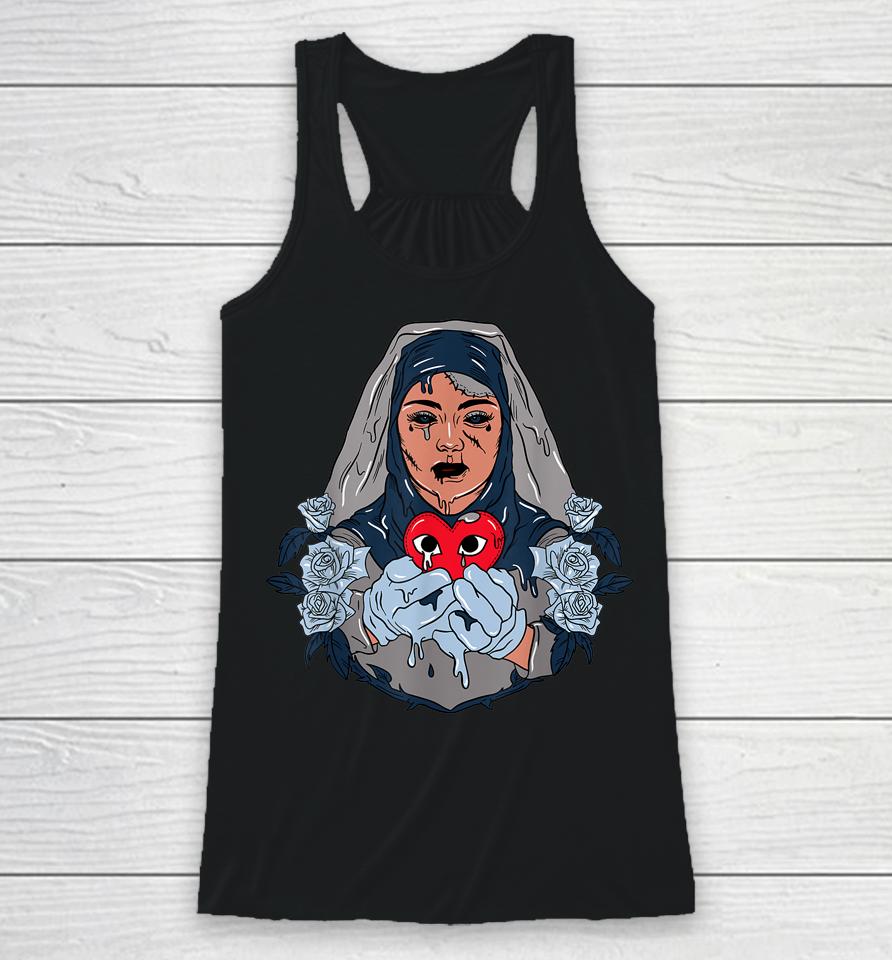 Crying Heart Girl Dripping Georgetown 6S Matching Racerback Tank