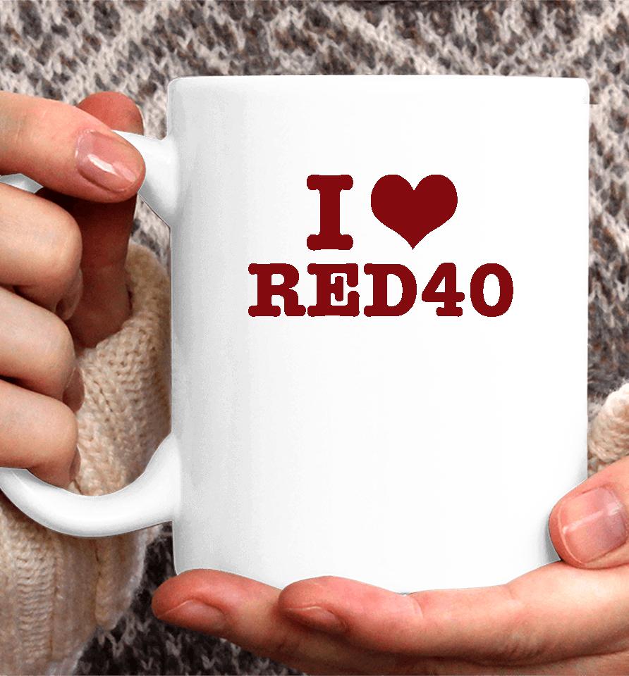 Crying In The Club I Love Red 40 Coffee Mug