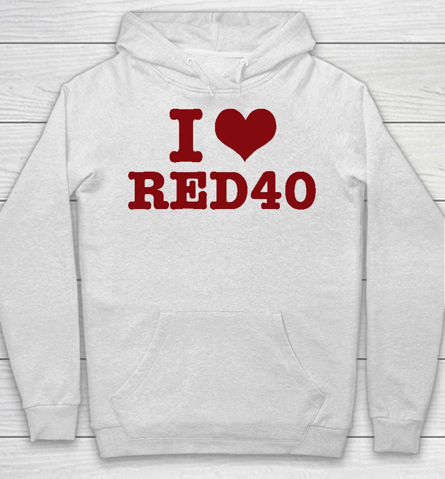 Crying In The Club I Love Red 40 Hoodie
