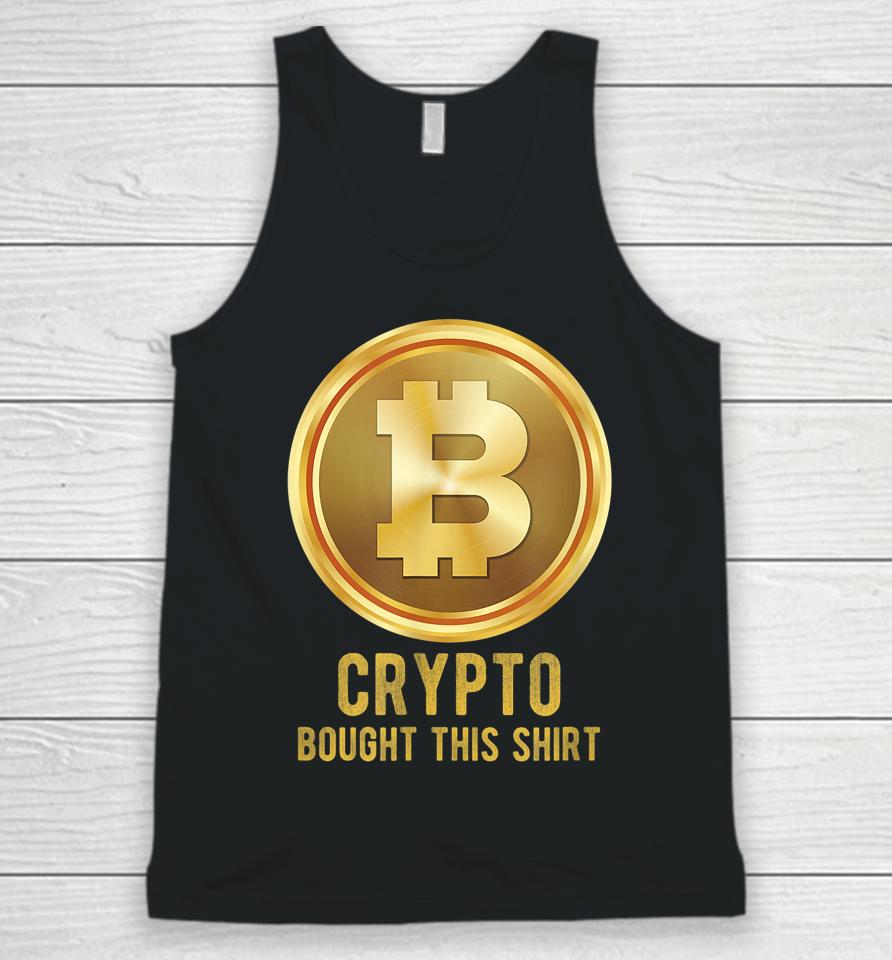 Crypto Bought This Unisex Tank Top