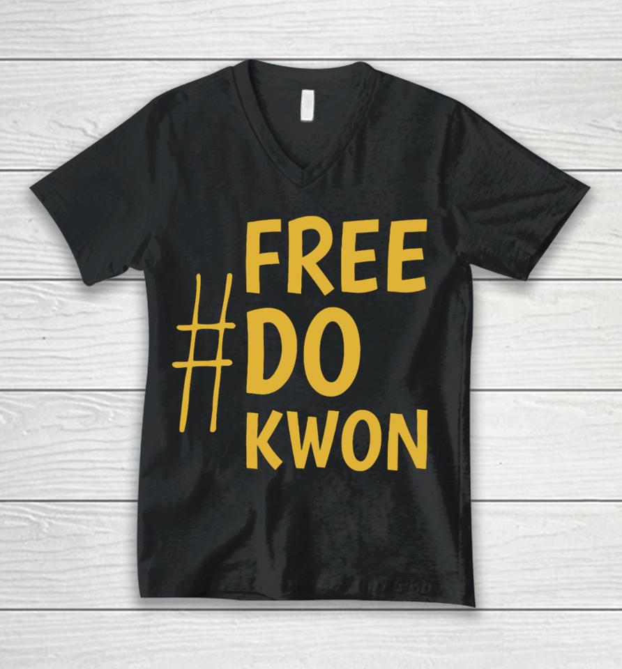 Crypto Loot Shop Free Do Kwon Unisex V-Neck T-Shirt