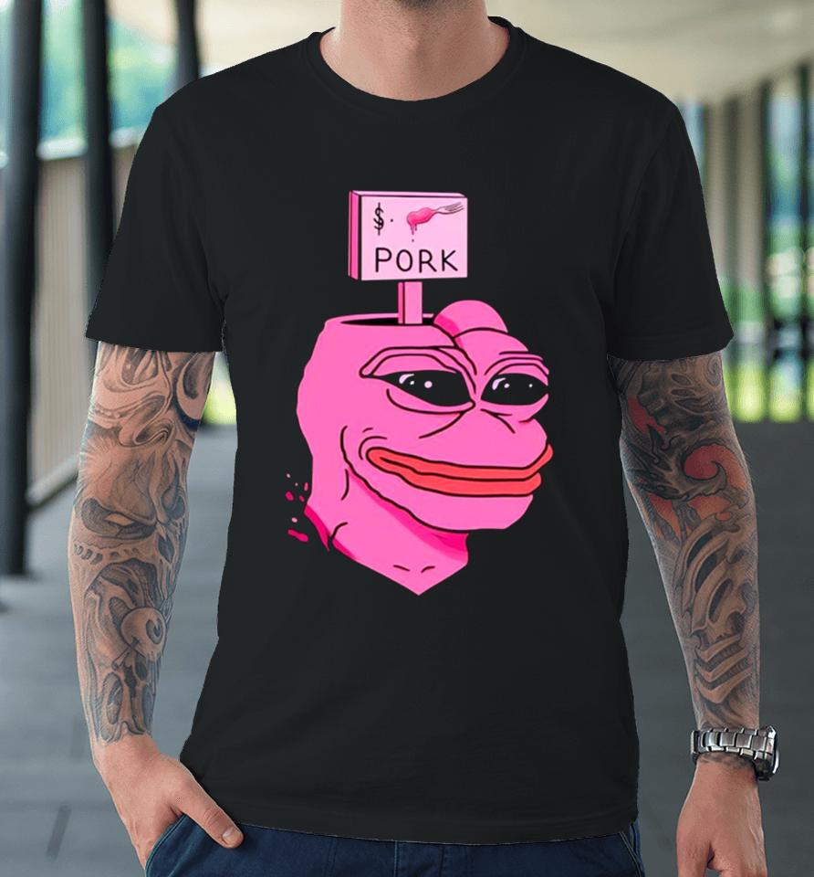 Crypto $Pork Meme Premium T-Shirt
