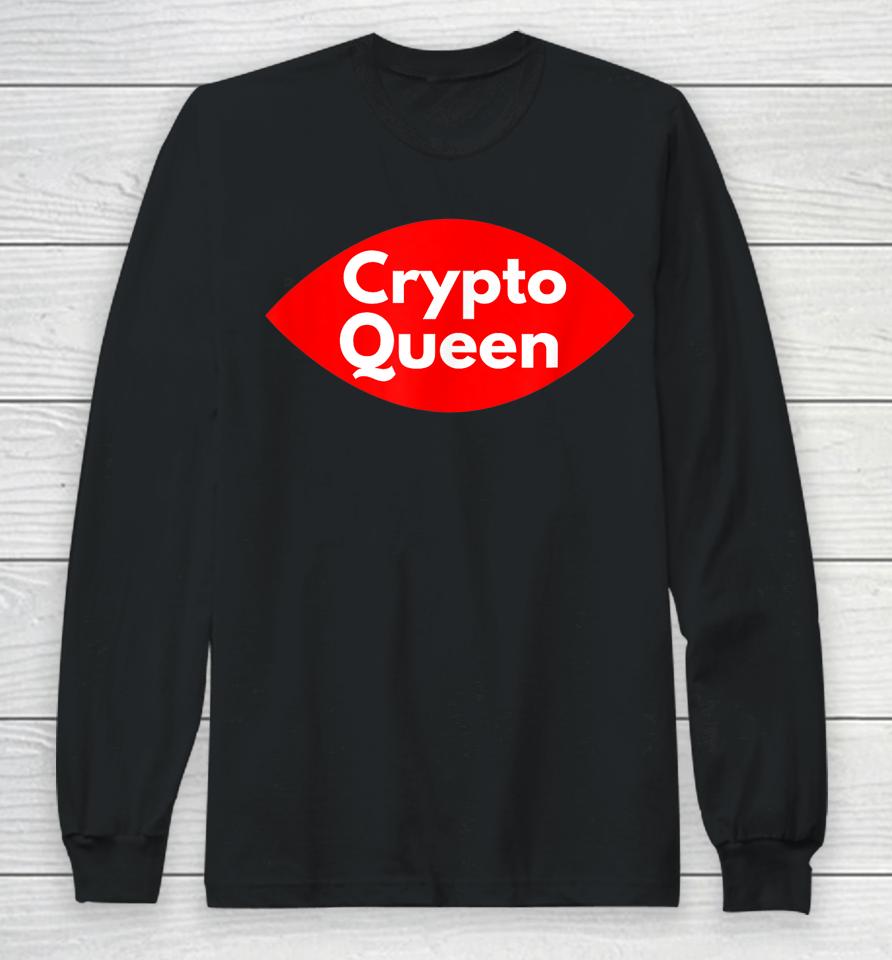 Crypto Queen Long Sleeve T-Shirt