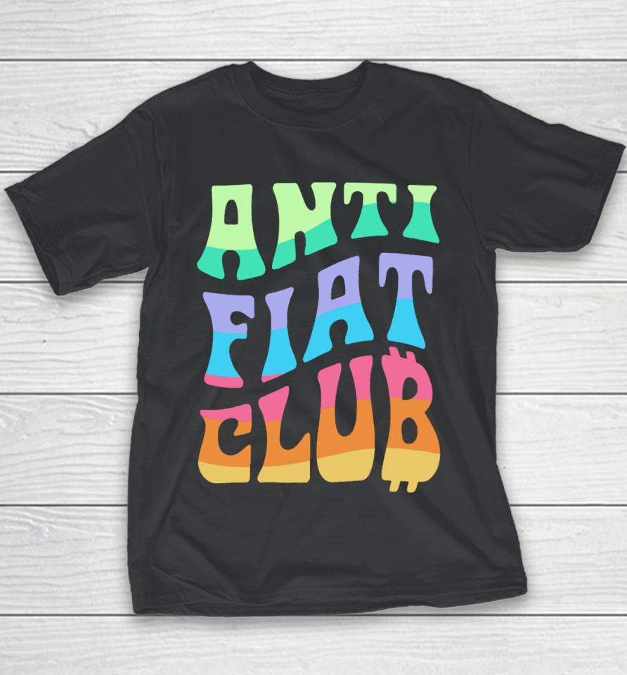Cryptochips Web3 Anti Fiat Club Youth T-Shirt