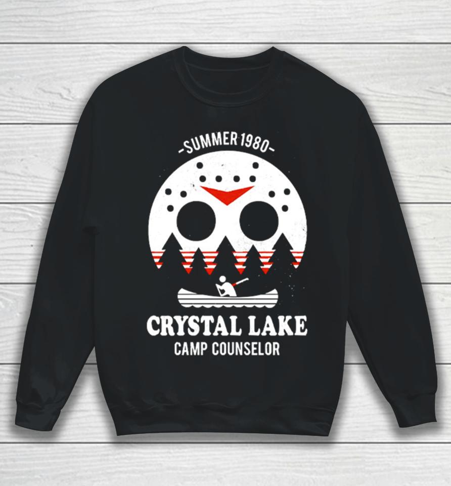 Crystal Lake Camp Counselor Vintage Movie Sweatshirt