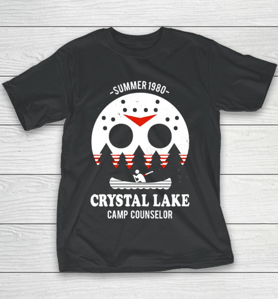 Crystal Lake Camp Counselor Vintage Movie Youth T-Shirt