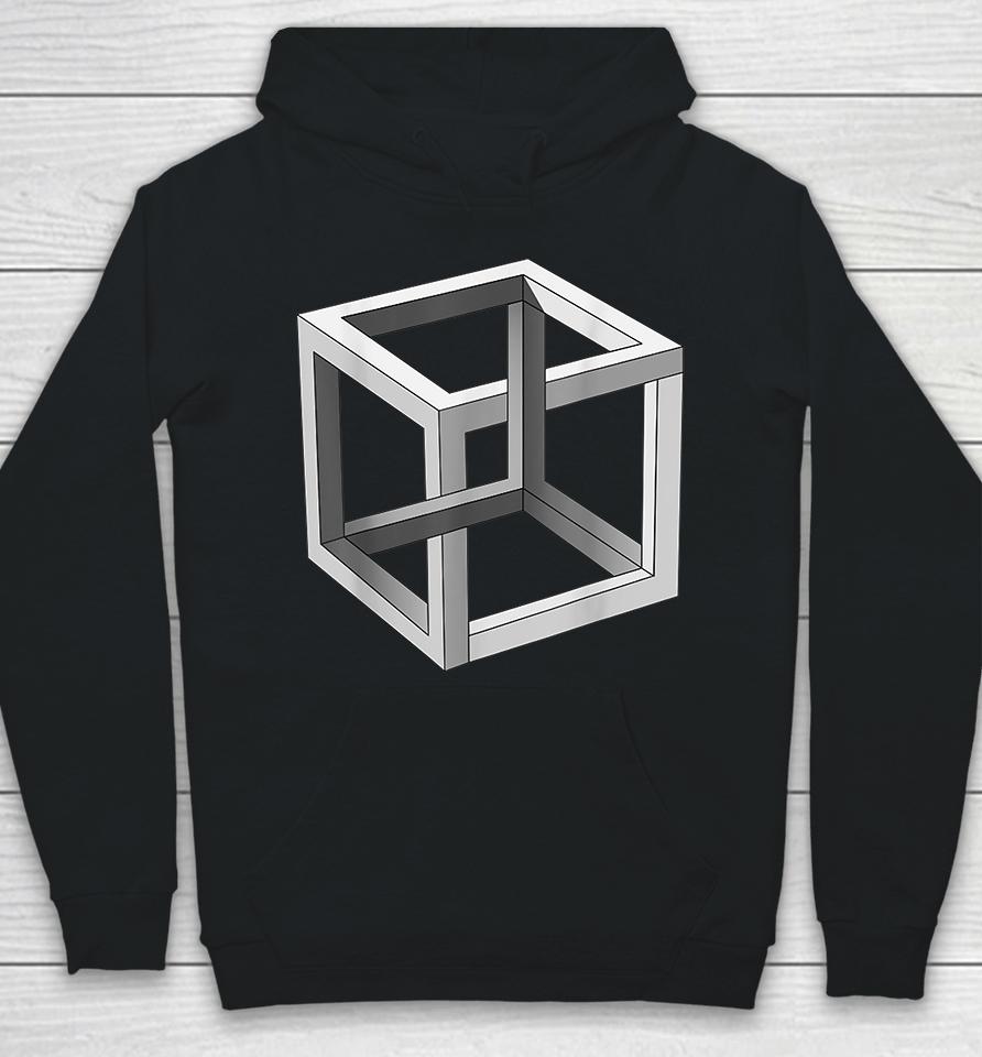 Cube Optical Illusion Hoodie