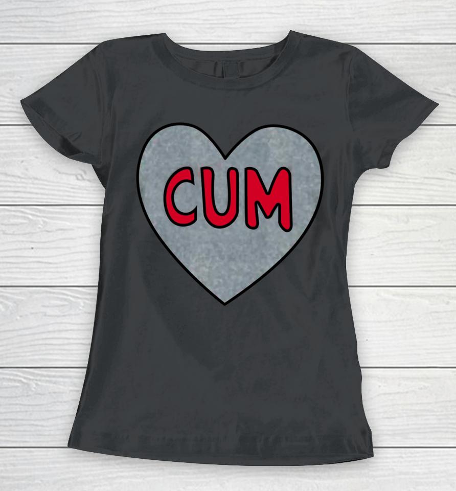 Cum Heart Christian University Michigan Women T-Shirt