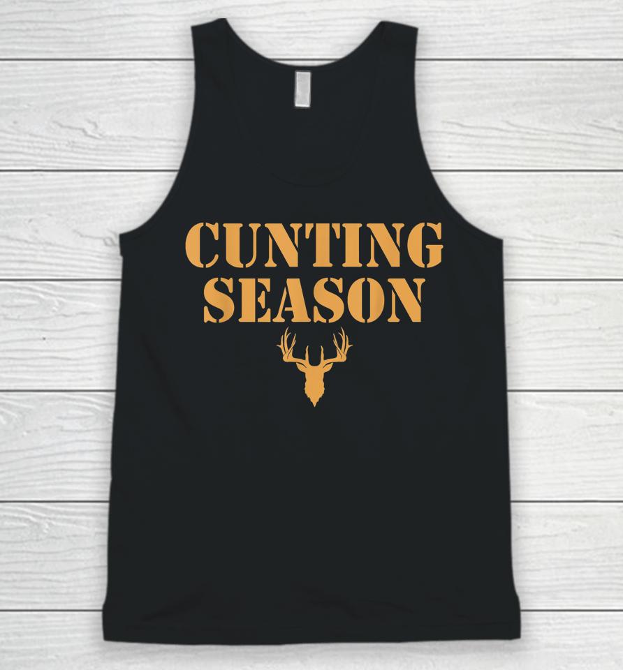 Cunting Season For Deer Hunters - Hunting Counting Season Unisex Tank Top