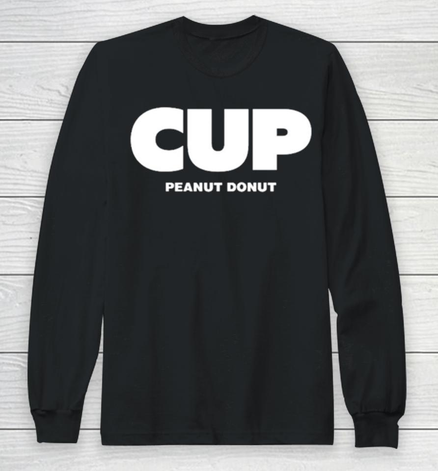Cup Peanut Donut Long Sleeve T-Shirt