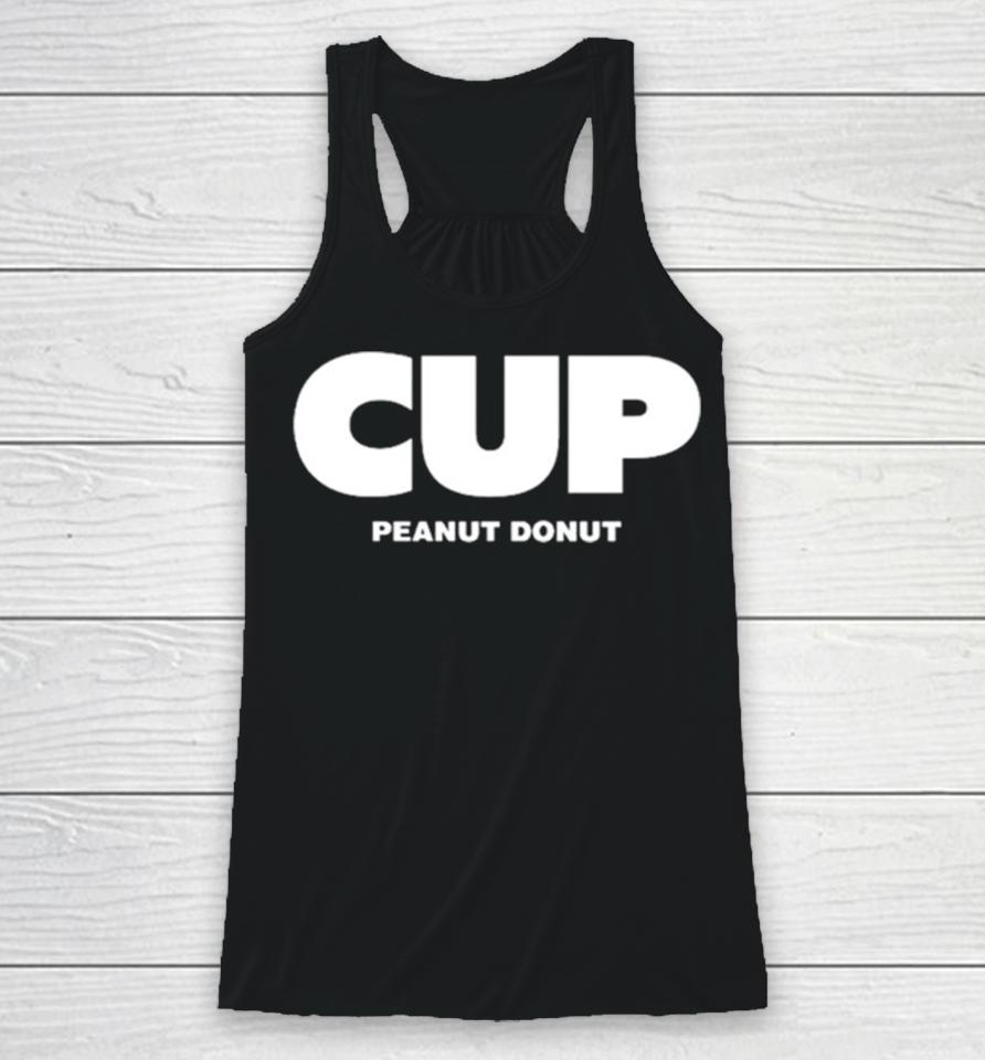 Cup Peanut Donut Racerback Tank