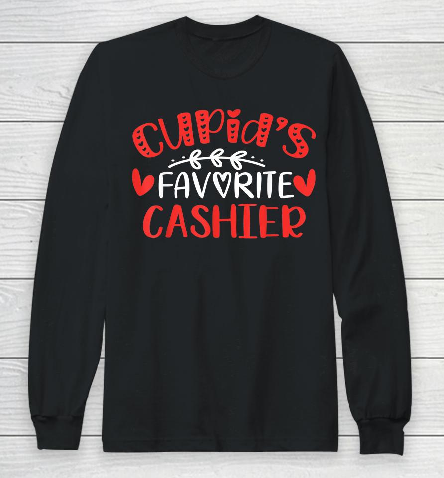 Cupid's Favorite Cashier Long Sleeve T-Shirt