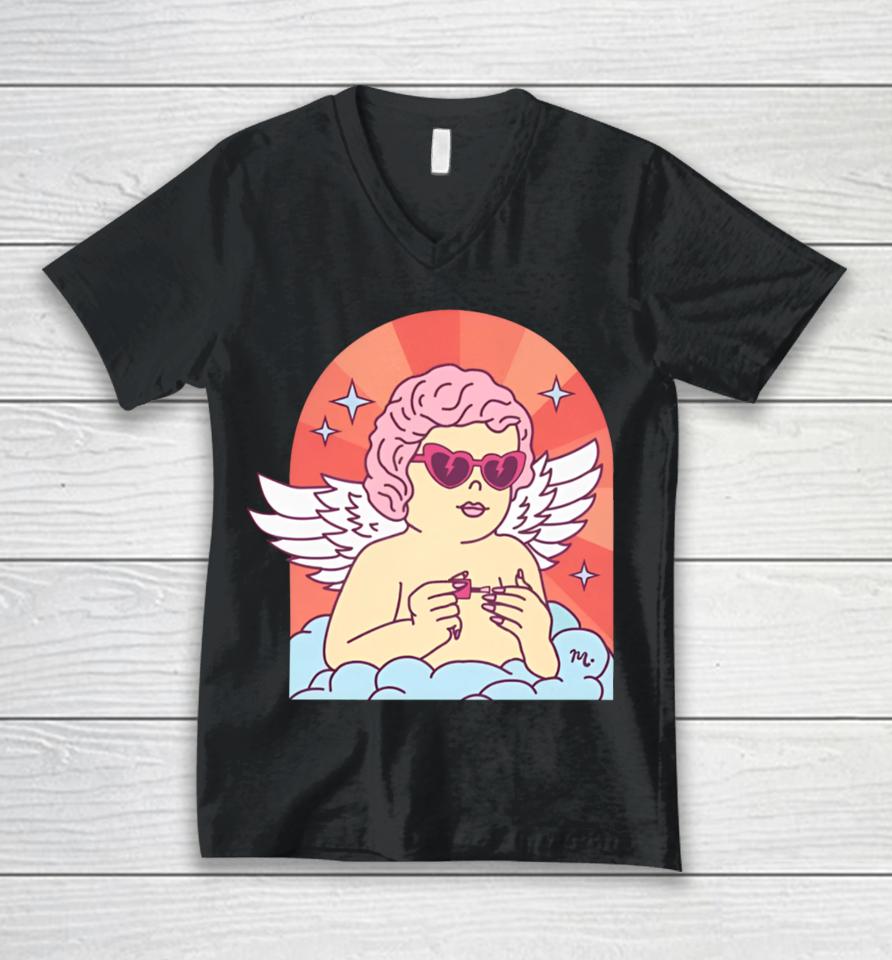 Cupid's Nail Spa Unisex V-Neck T-Shirt