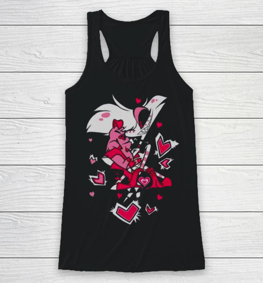 Cute Angel Dust And Nuggets Racerback Tank